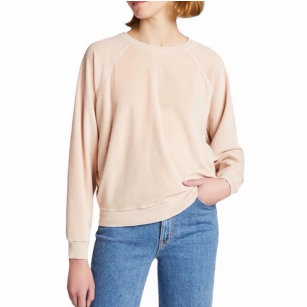 The Great Velour Shrunken Sweatshirt NWT Size 0